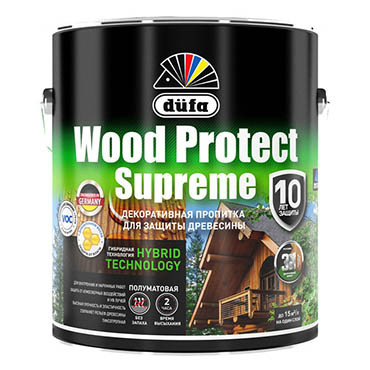 WOOD PROTECT Supreme, тиковое дерево 0,75л "Dufa" Пропитка WOOD PROTECT Supreme, тиковое дерево 0,75л "Dufa" Пропитка